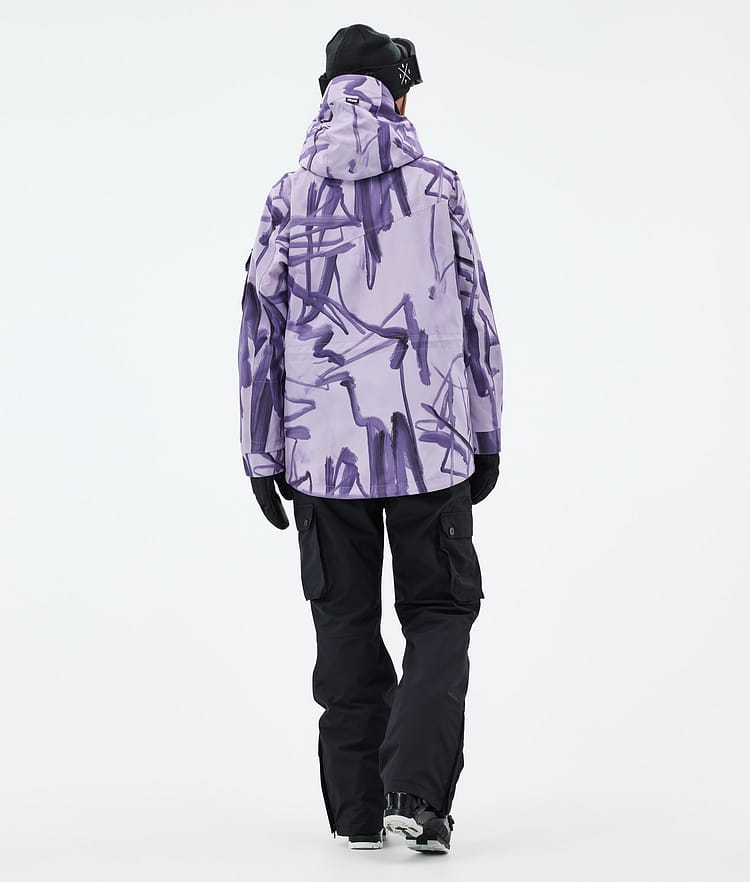 Dope Adept W Laskettelu Outfit Naiset Scribble Purple/Black, Image 2 of 2