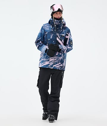 Dope Adept W Laskettelu Outfit Naiset Carvings Pink/Black