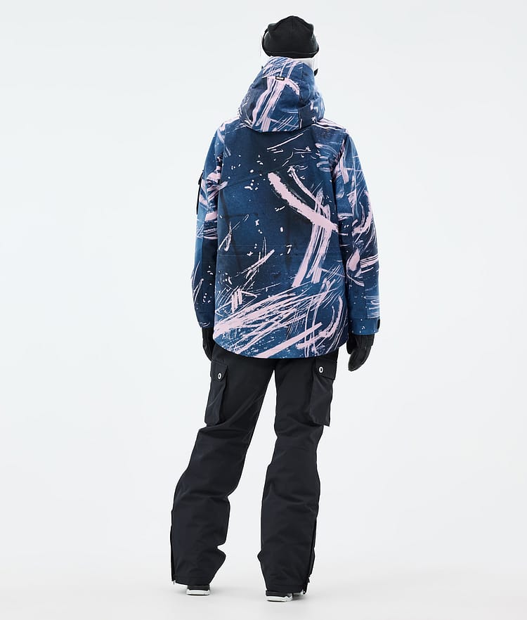 Dope Adept W Laskettelu Outfit Naiset Carvings Pink/Black, Image 2 of 2