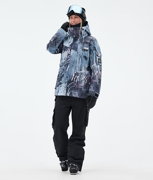 Dope Adept W Laskettelu Outfit Punk Blue/Black