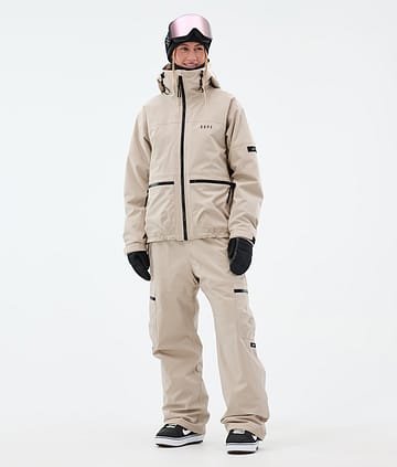 Dope Vertex W Lumilautailu Outfit Naiset Sand