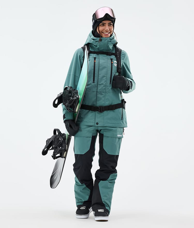 Montec Fawk W Lumilautailu Outfit Naiset Atlantic/Black, Image 1 of 2