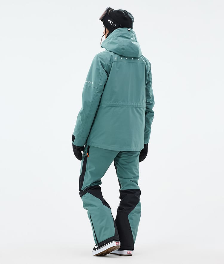Montec Fawk W Lumilautailu Outfit Naiset Atlantic/Black, Image 2 of 2