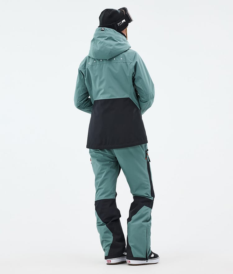 Montec Moss W Lumilautailu Outfit Naiset Atlantic/Black, Image 2 of 2