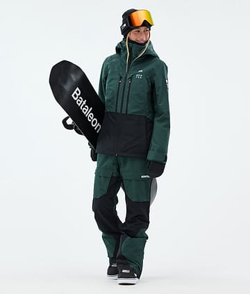 Montec Moss W Lumilautailu Outfit Dark Atlantic/Black