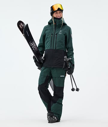 Montec Moss W Laskettelu Outfit Naiset Dark Atlantic/Black