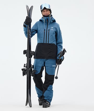 Montec Moss W Laskettelu Outfit Naiset Blue Steel/Black
