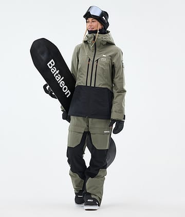 Montec Moss W Lumilautailu Outfit Greenish/Black