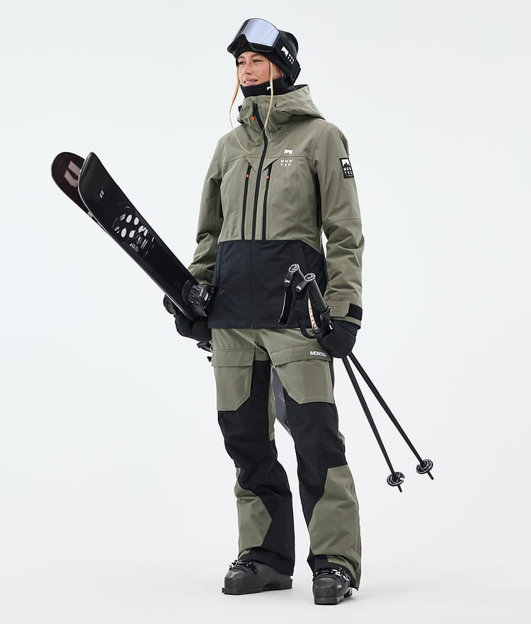 Montec Moss W Laskettelu Outfit Naiset Greenish/Black, Image 1 of 2