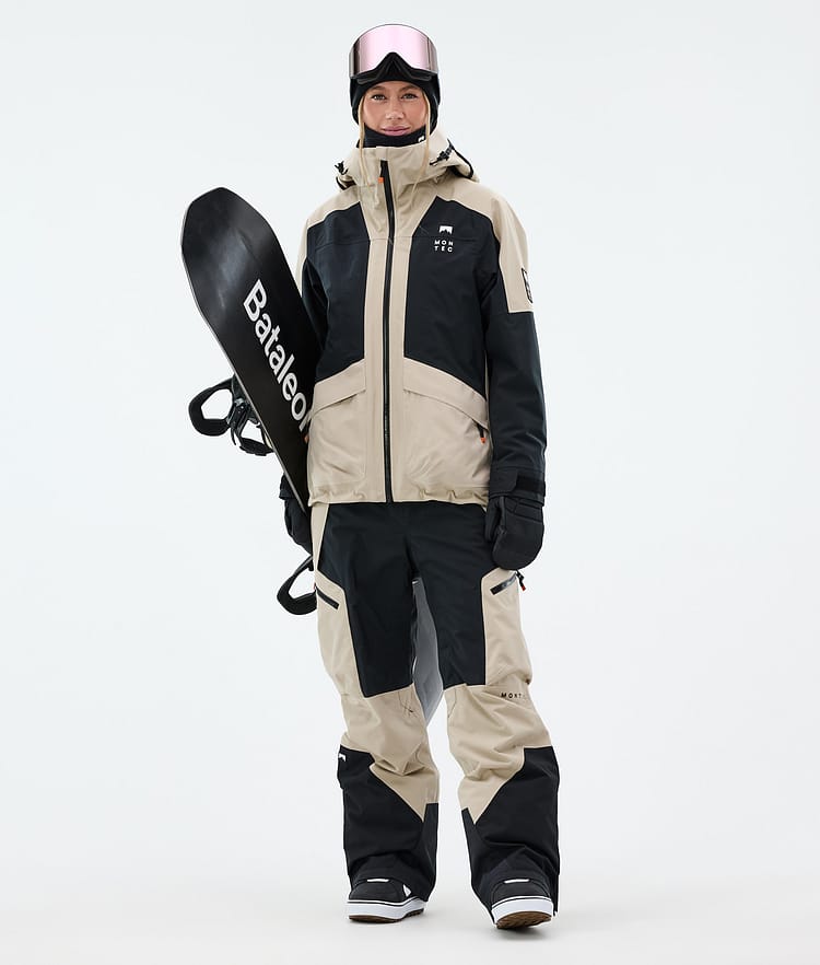 Montec Morpheus W Lumilautailu Outfit Naiset Sand/Black, Image 1 of 2