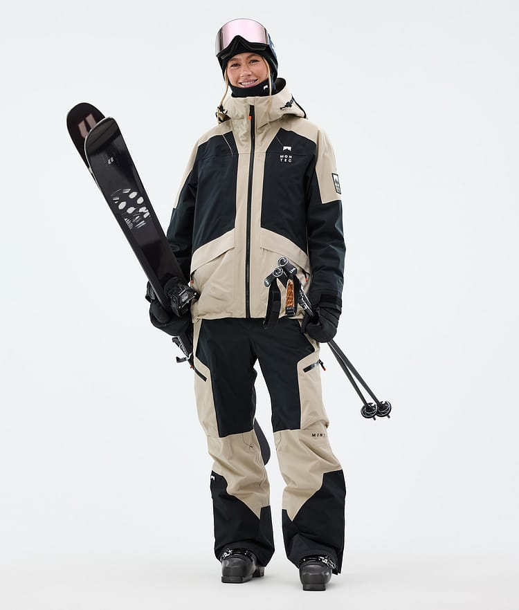 Montec Morpheus W Laskettelu Outfit Naiset Sand/Black, Image 1 of 2