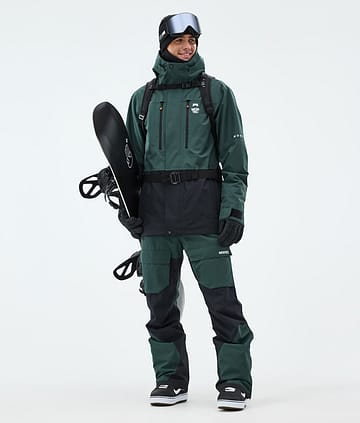 Montec Fawk Lumilautailu Outfit Miehet Dark Atlantic/Black