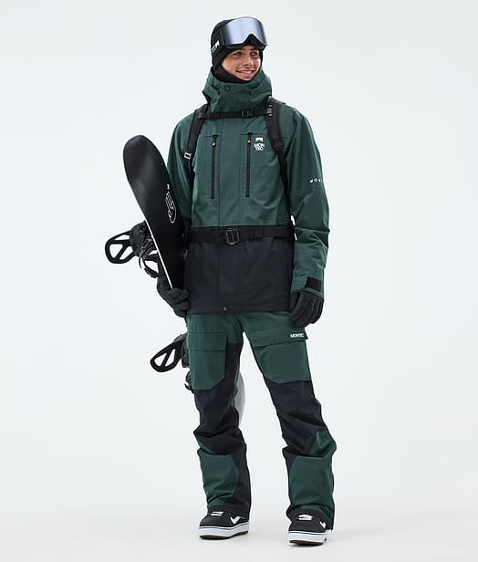 Montec Fawk Lumilautailu Outfit Dark Atlantic/Black