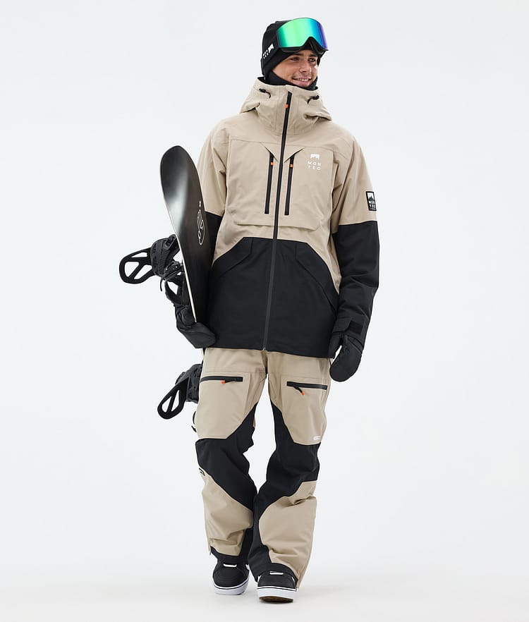 Montec Arch Lumilautailu Outfit Miehet Sand/Black, Image 1 of 2