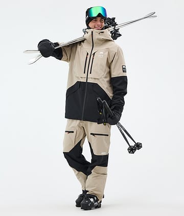 Montec Arch Laskettelu Outfit Miehet Sand/Black