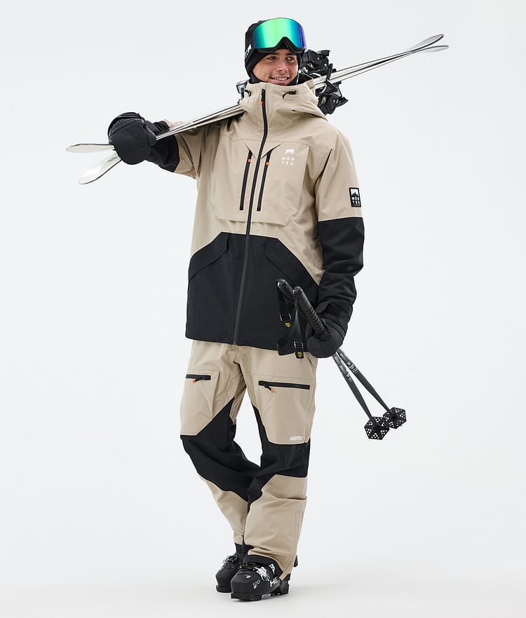 Montec Arch Laskettelu Outfit Miehet Sand/Black, Image 1 of 2