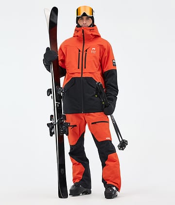 Montec Arch Laskettelu Outfit Miehet Orange/Black