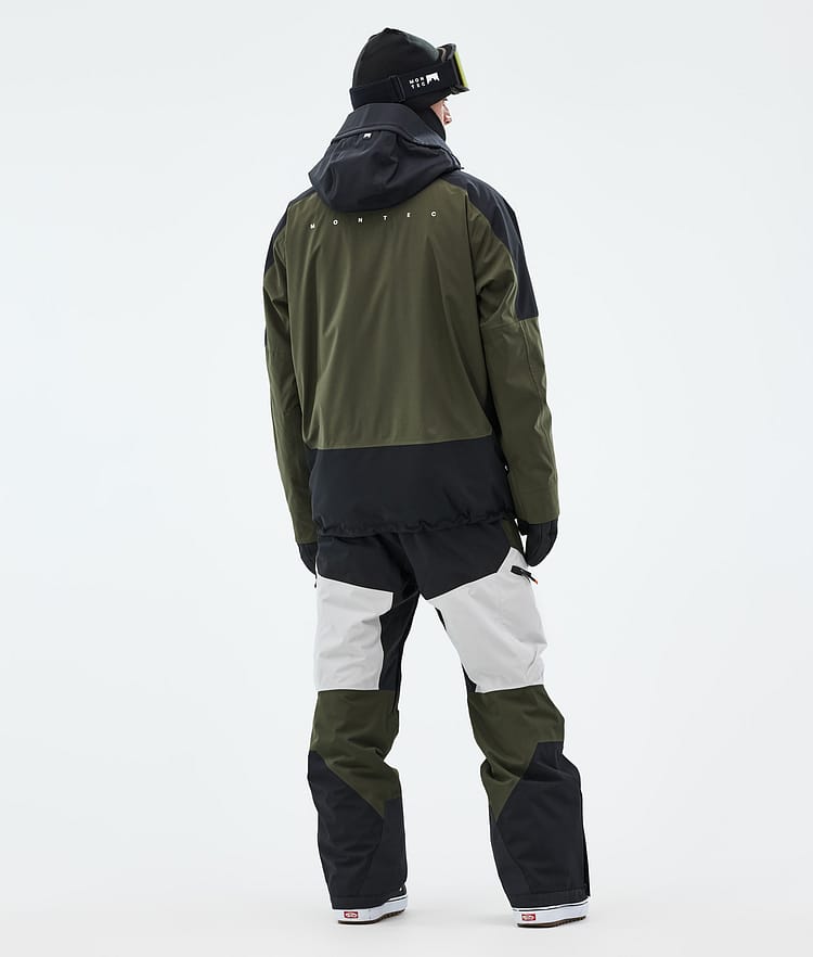 Montec Morpheus Lumilautailu Outfit Miehet Black/Olive Green/Light Grey, Image 2 of 2