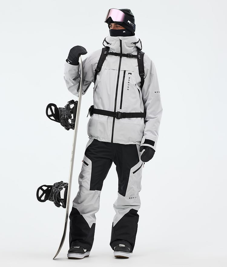 Montec Oracle Lumilautailu Outfit Miehet Light Grey/Black, Image 1 of 2